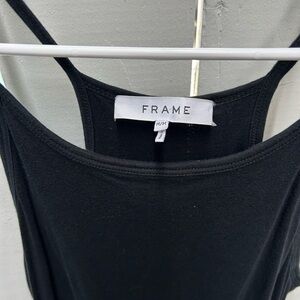 Frame Black Tank Midi Dress